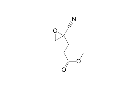 3-(2-cyanooxiran-2-yl)propionic acid methyl ester
