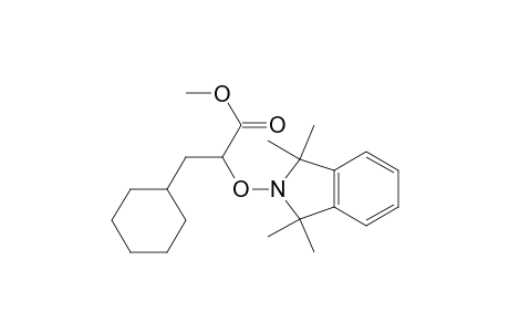 2-[1'-(Methoxycarbonyl)-2'-cyclohexyl-ethoxy]-1,1,3,3-tetramethylisoindoline