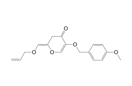 2-[(Allyloxy)methylene]-5-[(p-methoxybenzyl)oxy]-4-pyrone