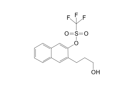 3-(3-Hydroxypropyl)-2-trifluoromethanesulfonyloxynaphthylene
