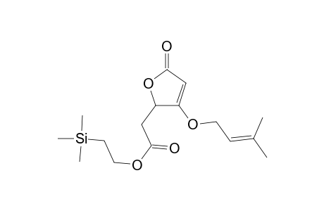 4-(3-Methybut-2-enyloxy) 5-({[2-(Trimethylsilyl)ethoxy]carbonyl}methyl)furan-2(5H)-one