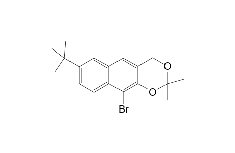 10-bromanyl-7-tert-butyl-2,2-dimethyl-4H-benzo[g][1,3]benzodioxine