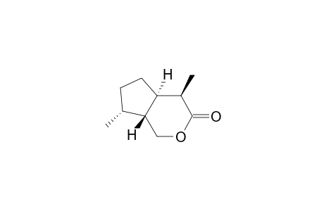 (4R,4aR,7R,7aR)-4,7-Dimethylhexahydrocyclopenta[c]pyran-3(1H)-one