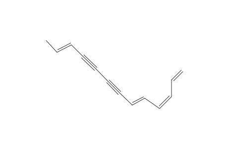 1-CIS-3-TRANS-5-TRANS-11-TRIDECATETRAEN-7,9-DIYNE