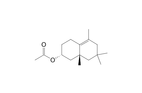 2-Naphthalenol, 1,2,3,4,6,7,8,8a-octahydro-5,7,7,8a-tetramethyl-, acetate, trans-(.+-.)-