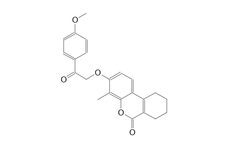 3-[2-(4-methoxyphenyl)-2-oxoethoxy]-4-methyl-7,8,9,10-tetrahydro-6H-benzo[c]chromen-6-one
