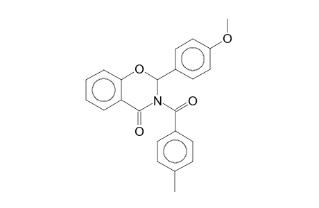 2-(4-Methoxyphenyl)-3-(4-methylbenzoyl)-2,3-dihydro-4H-1,3-benzoxazin-4-one