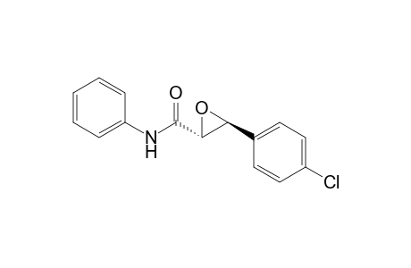 trans-3-(4-Chlorophenyl)-N-phenyloxirane-2-carboxamide