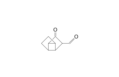 4-Formyl-tricyclo(3.3.0.0/2,6/)octan-3-one