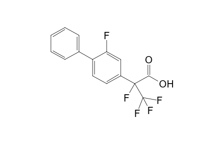 2,3,3,3-Tetrafluoro-2-(2-fluoro-[1,1'-biphenyl]-4-yl)propanoic acid