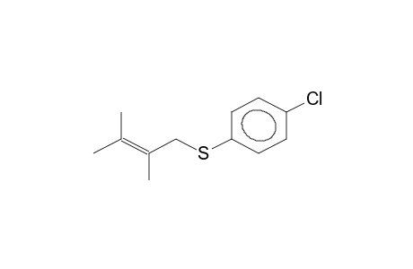 PARA-CHLOROPHENYL(2,3-DIMETHYLBUT-2-EN-1-YL) SULPHIDE