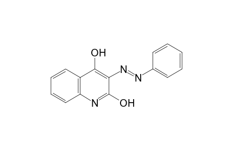 2(1H)-Quinolinone, 4-hydroxy-3-(phenylazo)-