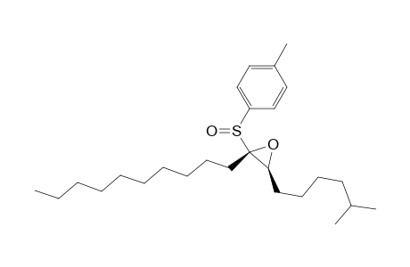 trans-7,8-epoxy-2-methyloctadec-8-yl p-tolyl sulfoxide