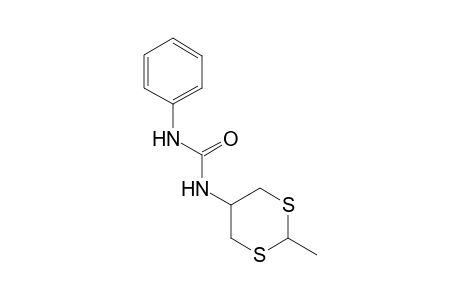1-(2-methyl-m-dithian-5-yl)-3-phenylurea