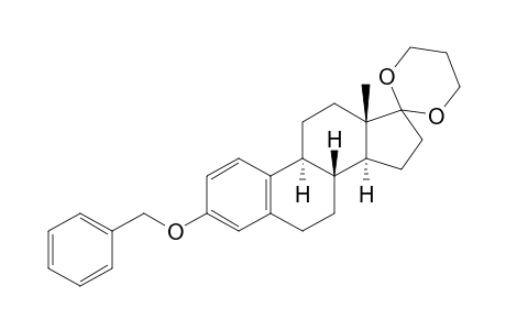 3-(Benzyloxy)-17,17-(1',3'-propanediyldioxy)estra-1,3,5(10)-triene