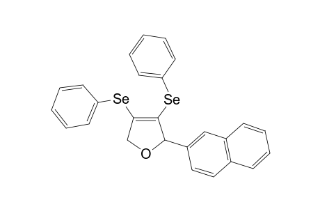 2-(Naphthalen-2-yl)-3,4-bis(phenylselanyl)-2,5-dihydrofuran