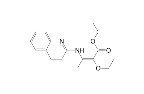 Ethyl (E)-2-ethoxy-3-(quinolin-2-ylamino)but-2-enoate