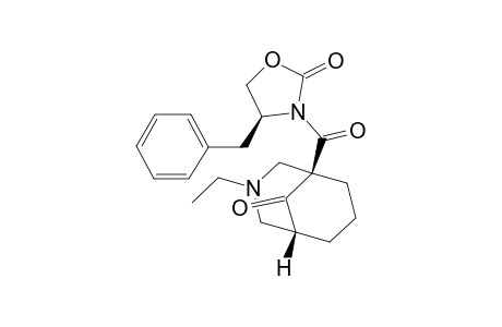 (1'R,5'R,4S)-3-(3'-Ethyl-9'-oxo-3'-azabicyclo[3.3.1]nonane-1'-carbonyl)-4-benzyloxazolidin-2-one