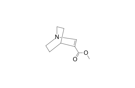 1-Azabicyclo[2.2.2]oct-2-ene-3-carboxylic acid, methyl ester