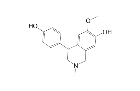 7-Isoquinolinol, 1,2,3,4-tetrahydro-4-(4-hydroxyphenyl)-6-methoxy-2-methyl-, (.+-.)-
