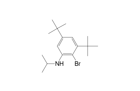 2-Bromo-1,5-di(t-butyl)-3-(isopropylamino)benzene