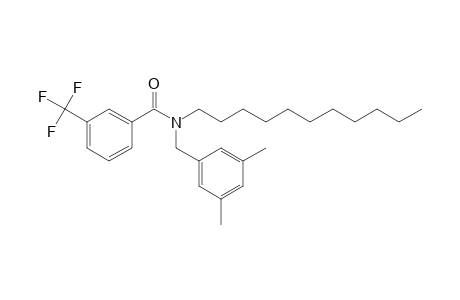 Benzamide, 3-trifluoromethyl-N-(3,5-dimethylbenzyl)-N-undecyl-