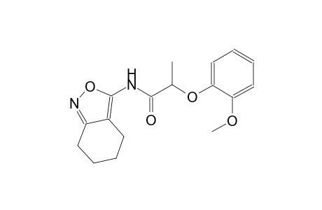 propanamide, 2-(2-methoxyphenoxy)-N-(4,5,6,7-tetrahydro-2,1-benzisoxazol-3-yl)-