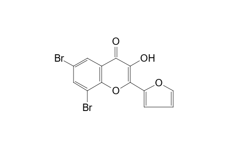 6,8-DIBROMO-2-(2-FURYL)-3-HYDROXYCHROMONE