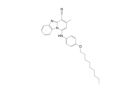 3-methyl-1-[4-(nonyloxy)anilino]pyrido[1,2-a]benzimidazole-4-carbonitrile