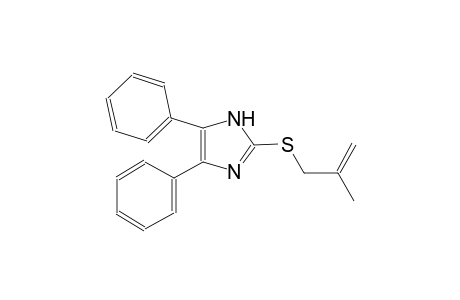2-[(2-methyl-2-propenyl)sulfanyl]-4,5-diphenyl-1H-imidazole