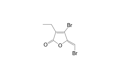 (5Z)-4-bromo-5-(bromomethylidene)-3-ethylfuran-2-one