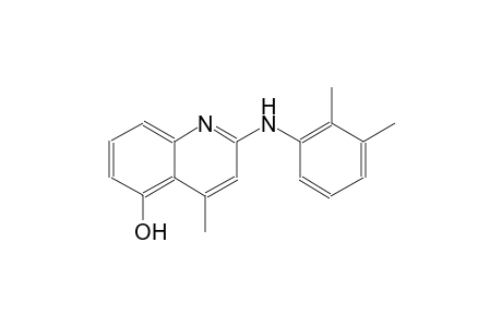 5-quinolinol, 2-[(2,3-dimethylphenyl)amino]-4-methyl-