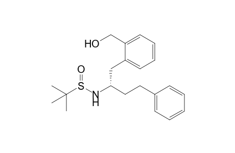 (2S,RS)-N-(tert-Butylsulfinyl)-1-[2-(hydroxymethyl)phenyl]-4-phenylbutan-2-amine