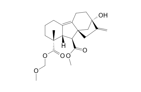 (1R,7S,9aR,10S,10aS)-1-(methoxymethyl) 10-methyl 7-hydroxy-1-methyl-8-methylene-2,3,4,5,6,7,8,9,10,10a-decahydro-1H-7,9a-methanobenzo[a]azulene-1,10-dicarboxylate