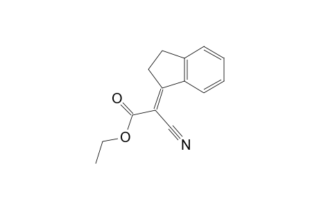 1-(Cyano-ethoxycarbonyl-methylene)-indan