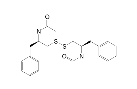 BIS-[(2S)-2-ACETYLAMINO-3-PHENYLPROPYL]-DISULFIDE