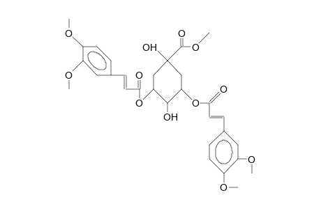 Methyl 3,5-bis(3',4'-dimethoxy-cinnamoyl)-quinate