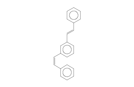 1-[(Z)-2-phenylethenyl]-3-[(E)-2-phenylethenyl]benzene