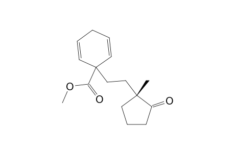 METHYL-(1R)-1-[2-(1-METHYL-2-OXOCYCLOPENTYL)-ETHYL]-CYCLOHEXA-2,5-DIENE-1-CARBOXYLATE