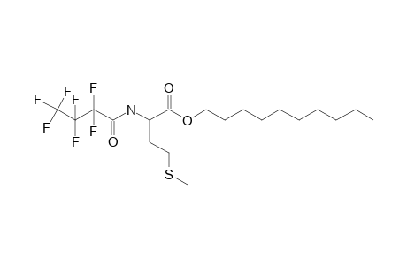 L-Methionine, N-heptafluorobutyryl-, decyl ester