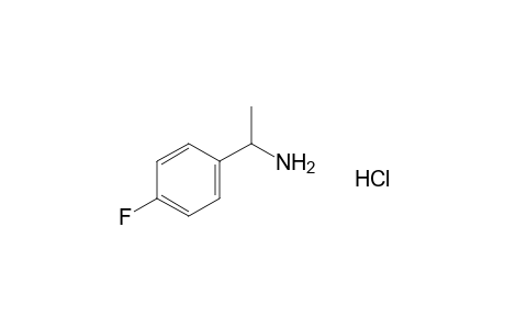 p-fluoro-alpha-methylbenzylamine, hydrochloride