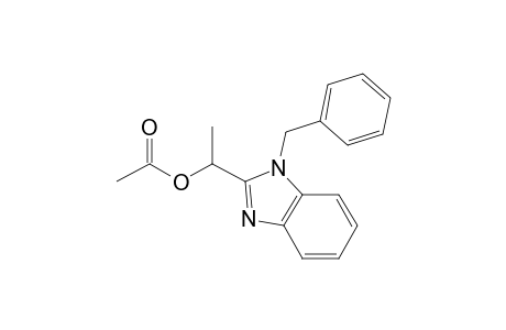 1-(1-Benzyl-1H-benzimidazol-2-yl)ethanol, acetate