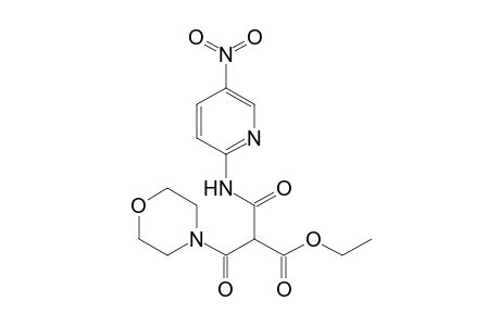 Ethyl [(5-nitropyridin-2-yl)carbamoyl](morpholinocarbonyl)acetate