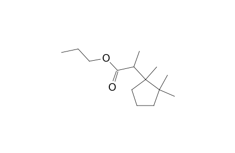 propyl 2-(1,2,2-trimethylcyclopentyl)propanoate