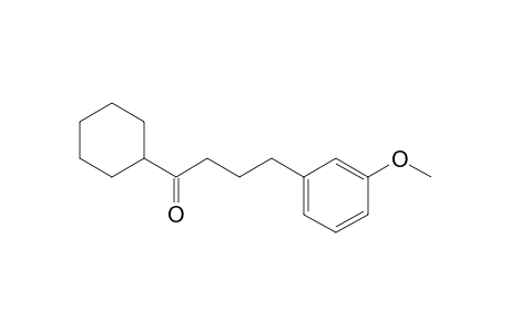 1-cyclohexyl-4-(3-methoxyphenyl)-1-butanone