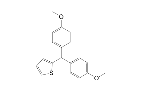 2-(bis(4-methoxyphenyl)methyl)thiophene