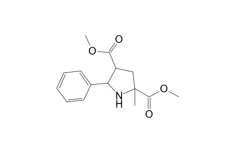 Dimethyl 2-methyl-5-phenylpyrrolidine-2,4-dicarboxylate