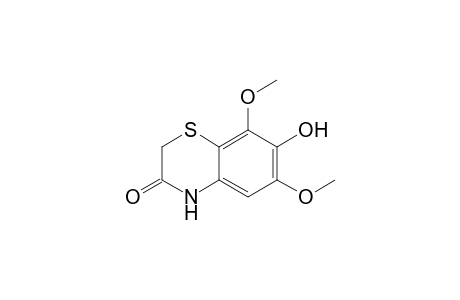 7-Hydroxy-6,8-dimethoxy-2H-1,4-benzothiazin-3(4H)-one