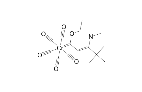 PENTACARBONYL-[(2Z)-1-ETHOXY-4,4-DIMETHYL-3-(METHYLAMINO)-2-PENTENYLIDE]-CHROMIUM
