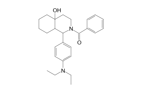 4a(2H)-Isoquinolinol, 2-benzoyl-1-[4-(diethylamino)phenyl]octahydro-